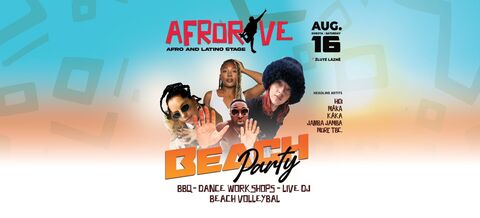 AfroRave the beach party