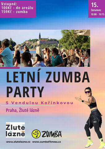 Letní Zumba party s Vendulou Kořínkovou 