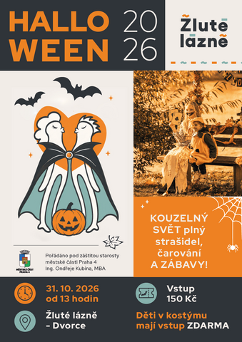 Halloween ve Žlutých lázních