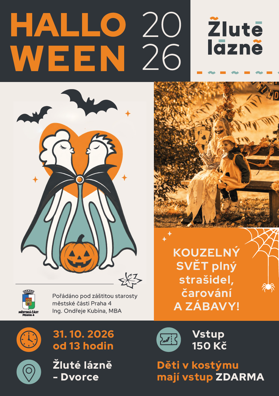 Halloween ve Žlutých lázních