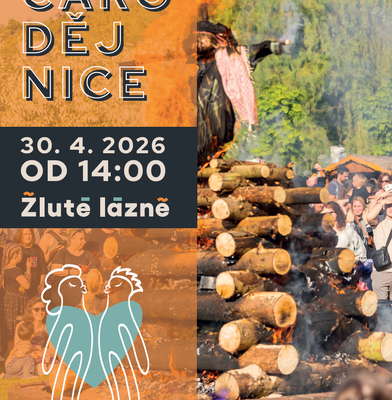 Hravý den a magická noc se blíží – Žluté lázně otevřou po zimě brány a oslaví Čarodějnice