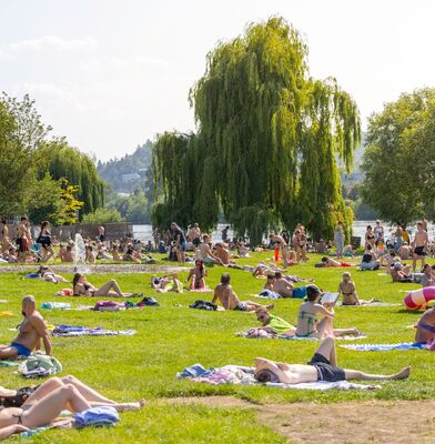 Konec letní sezony ve Žlutých lázních